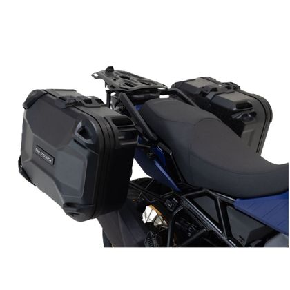 Valise SW-MOTECH KIT COMPLET DUSC NOIR (33/41 Litres) - Noir
