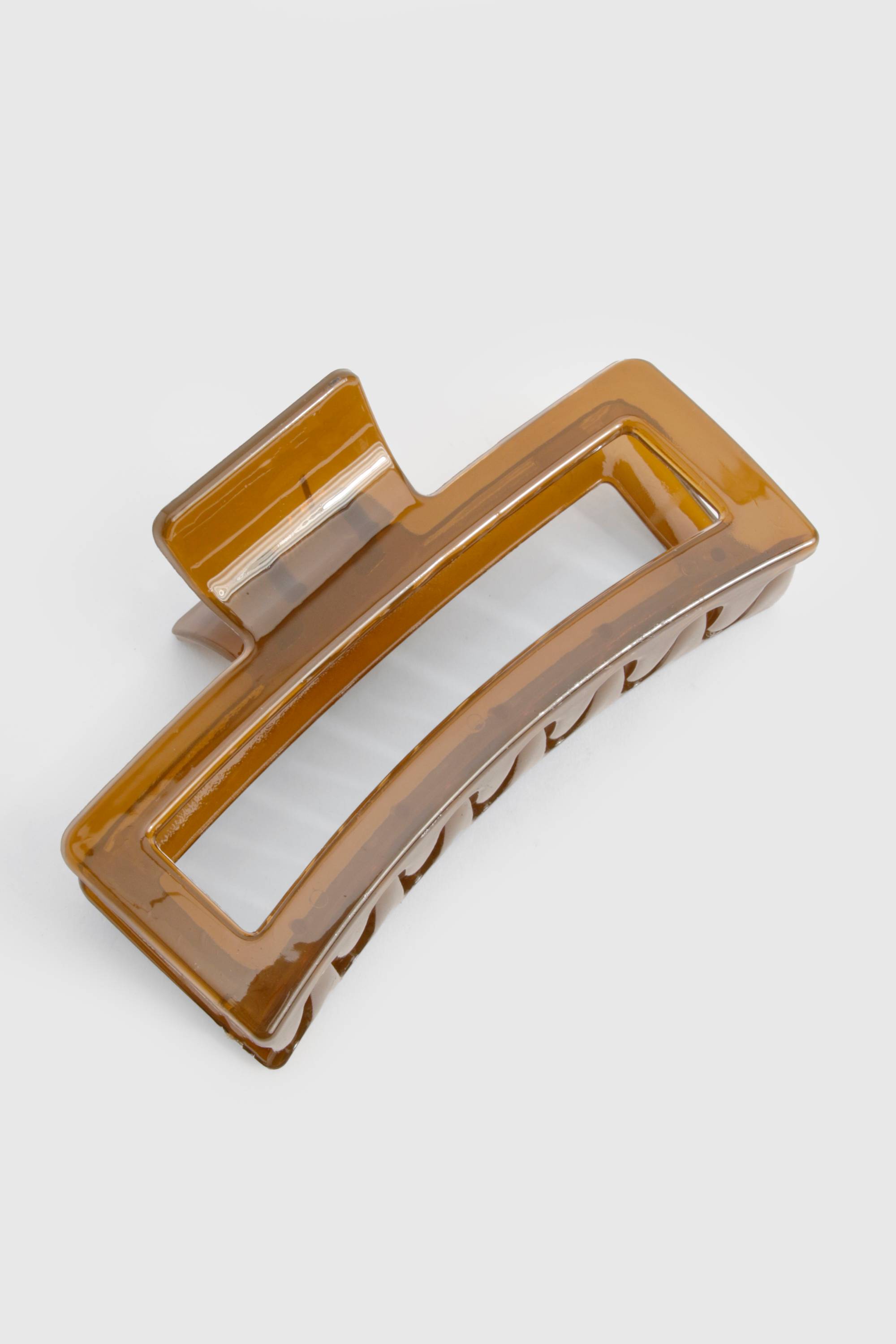 boohoo Large Square Hair Claw Clip