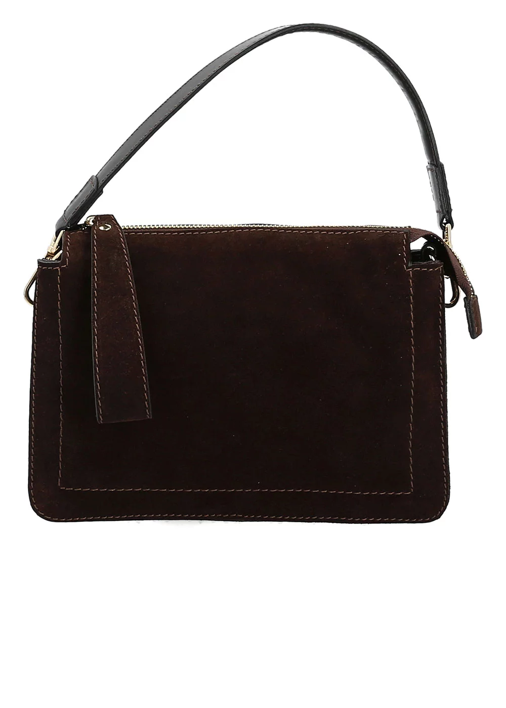 PETIT SAC LOUISE VELOURS MARRON