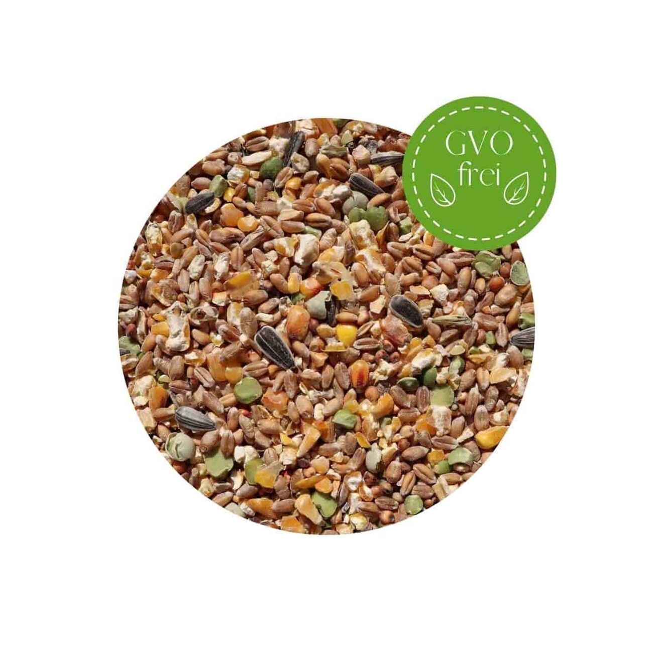 KLASEBO 25kg Premium Geflügelfutter  – Körnerfutter PLUS für gesunde & glückliche Hühner, Gänse & Enten