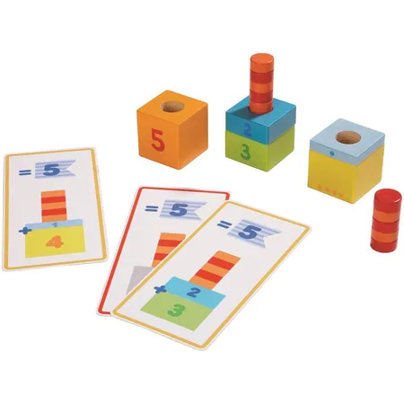 HABA 5676 Steckspiel Erster fabelhafter Zahlenturm