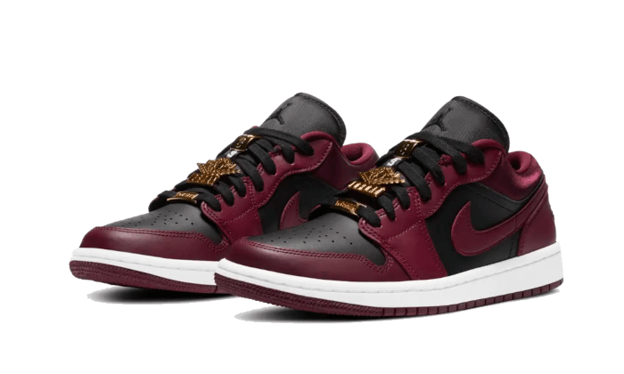 Air Jordan 1 Low Dark Beetroot Black