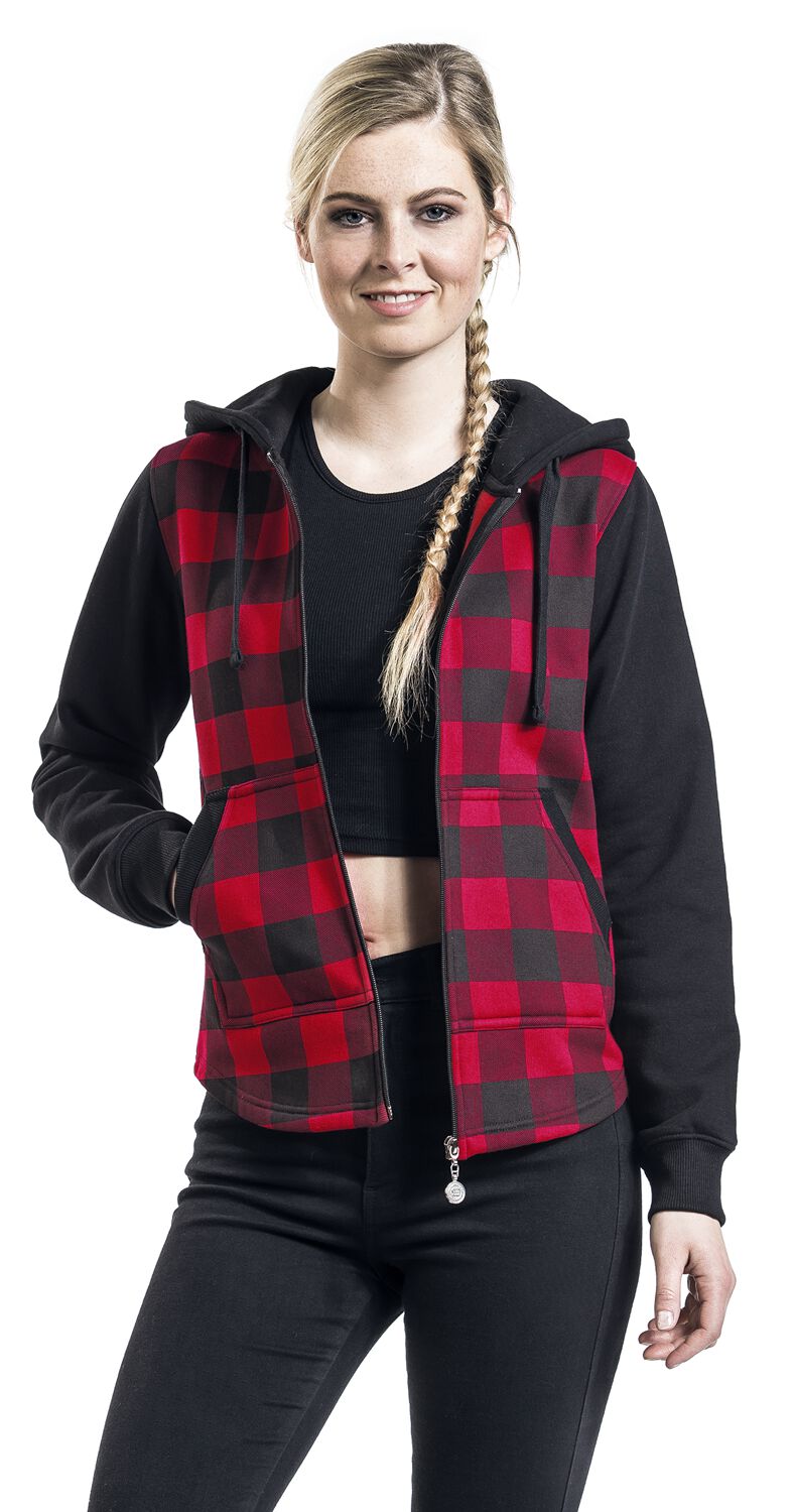 Stay Different | RED by EMP Sweat-shirt zippé à capuche