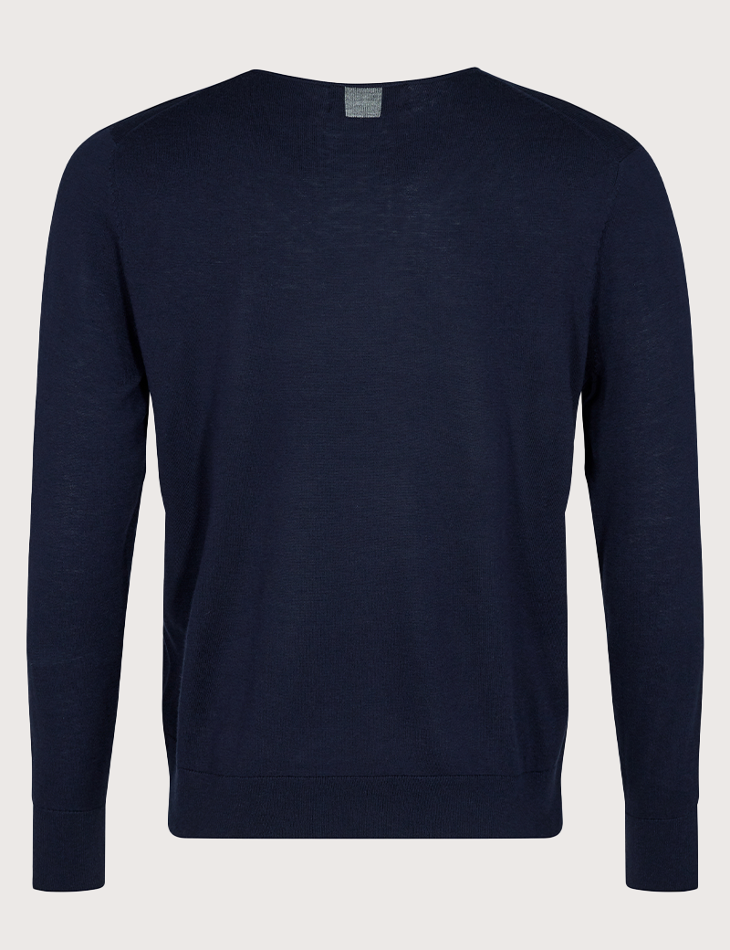 MOS MOSH TRICOT HOMME ADAM SUPIMA MARINE
