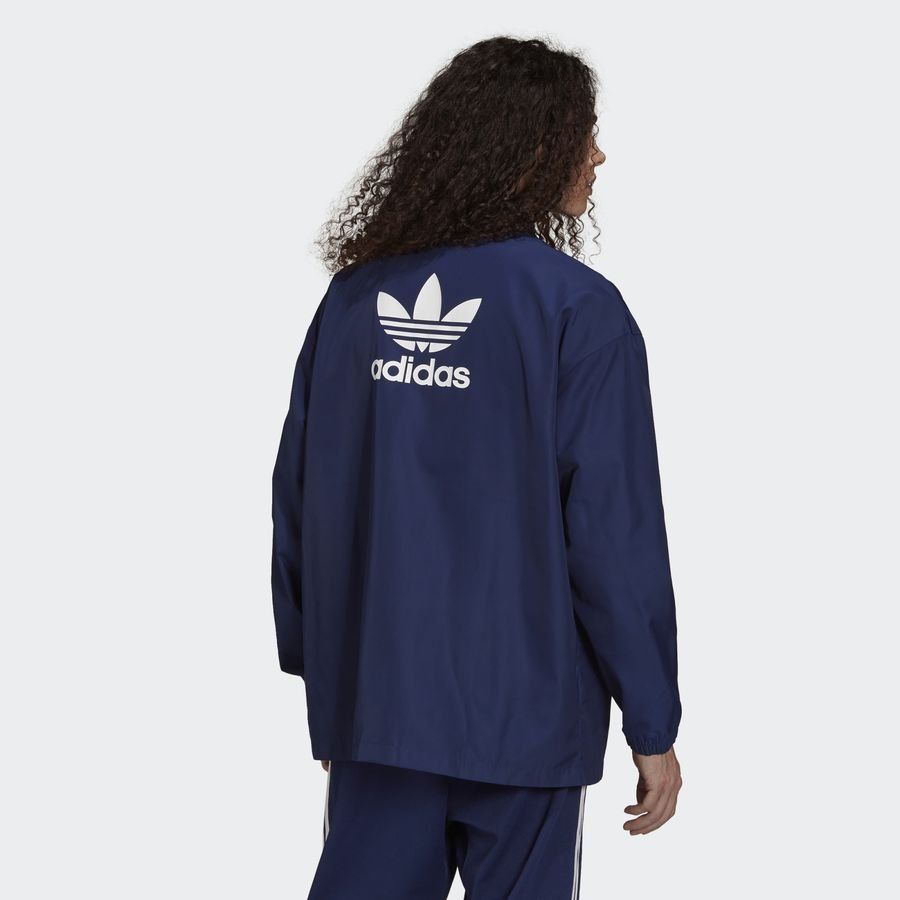 adidas Entraîneur Veste Adicolor Classics Trefoil - Bleu Marine