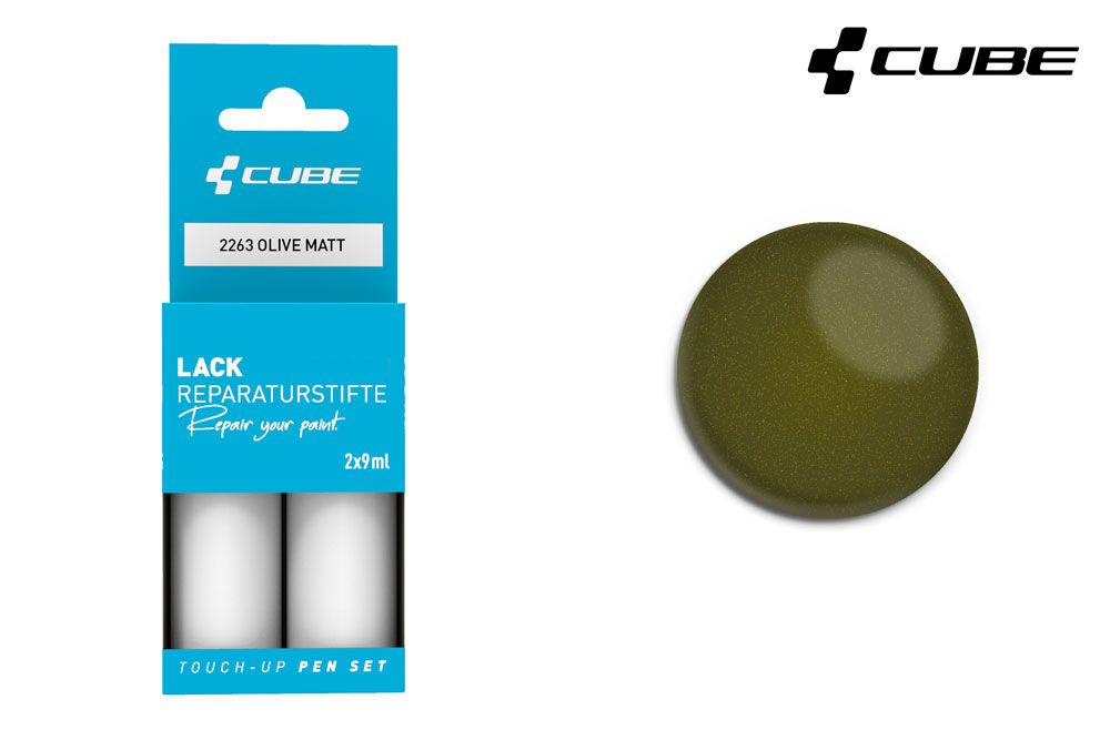 Cube Lackreparaturstift Set OLIVE matt kaufen | Bike-Discount