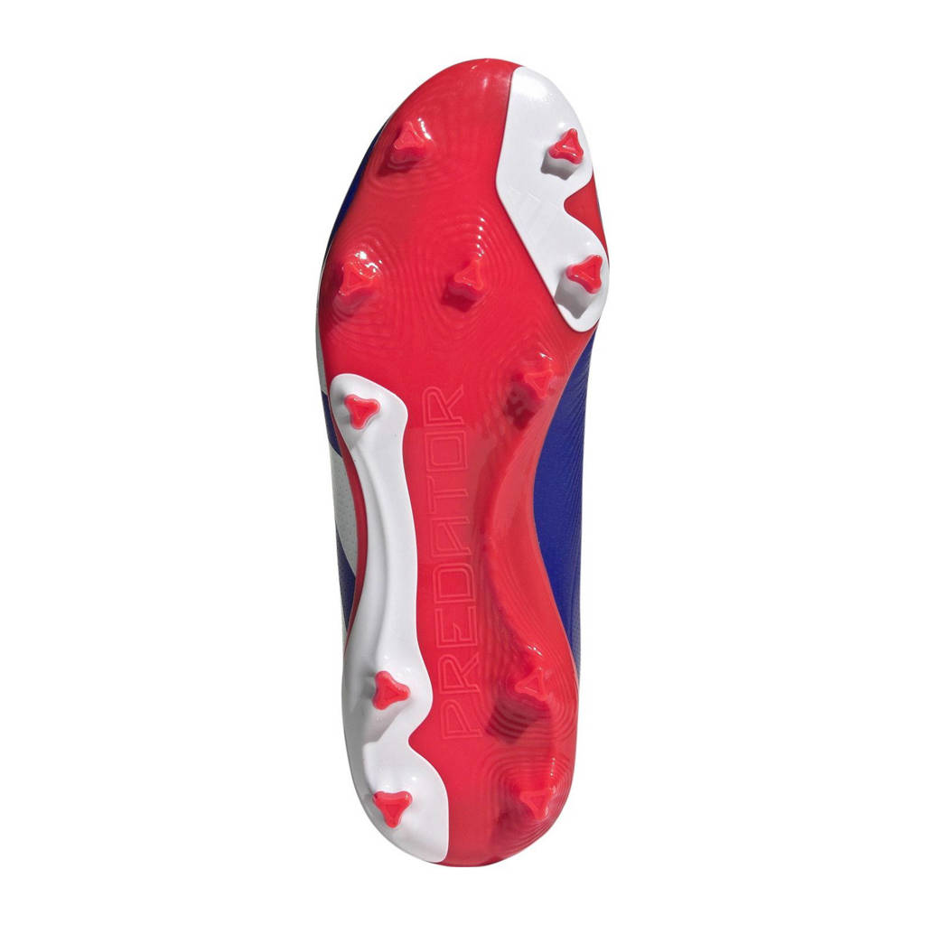 adidas PREDATOR LEAGUEjunior voetbalschoenen blauw/wit/rood