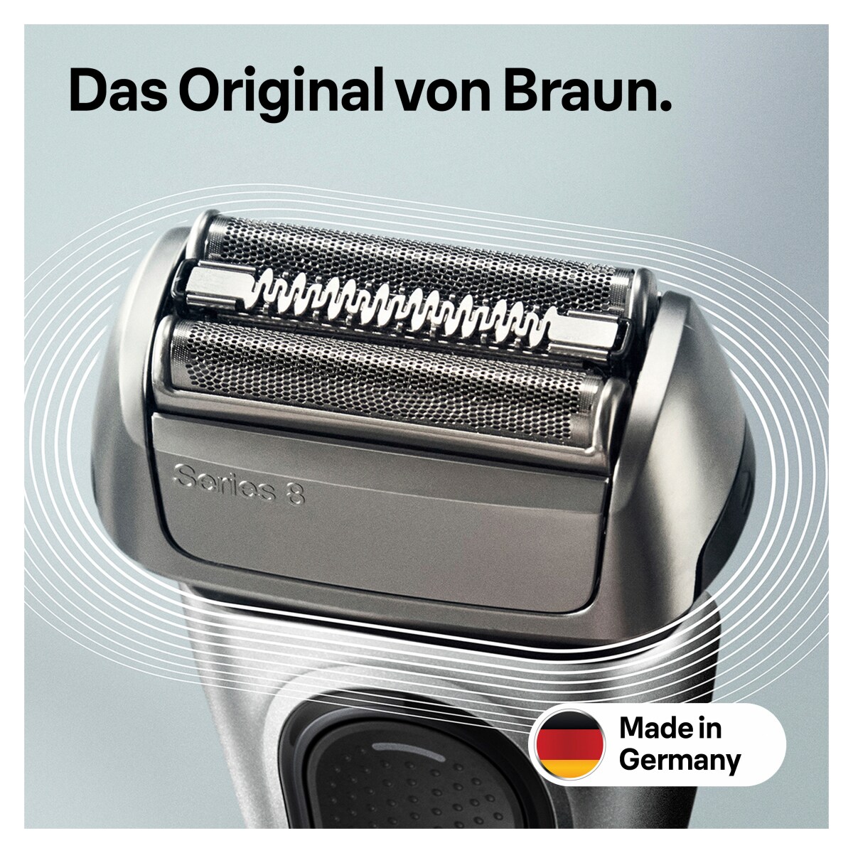 Braun Kombipack 83M Silver, Scherfolie + Schermesser