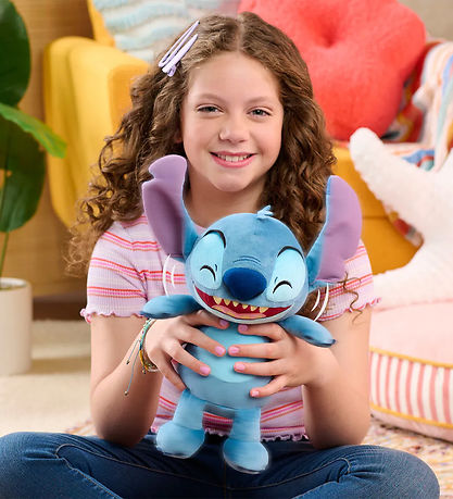 Disney Stitch Kuscheltier m. Klang und Bewegung - 24 cm - Crack