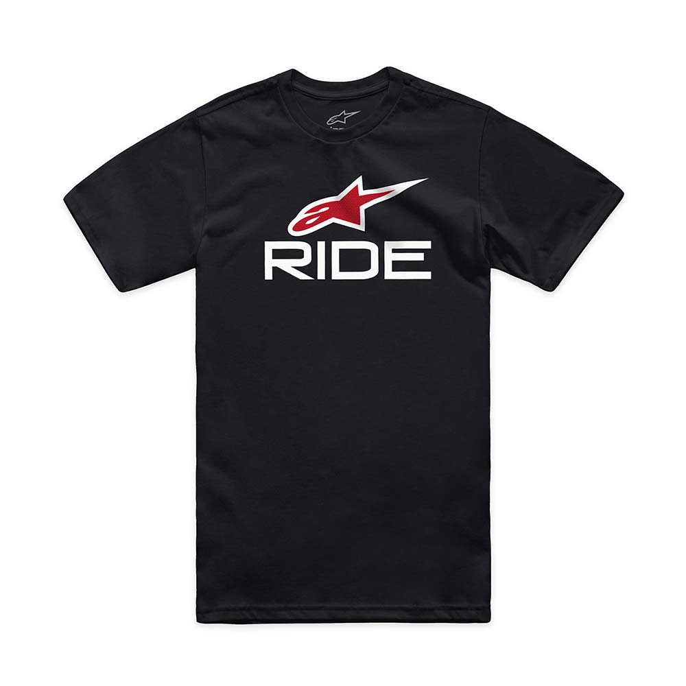 Alpinestars - T-shirt Ride 4.0 CSF Noir / Blanc / Rouge