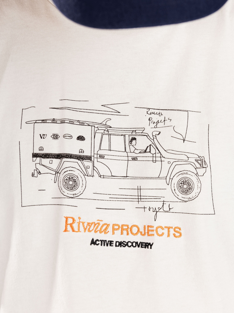 Rivvia Projects Off Road T-Shirt off white