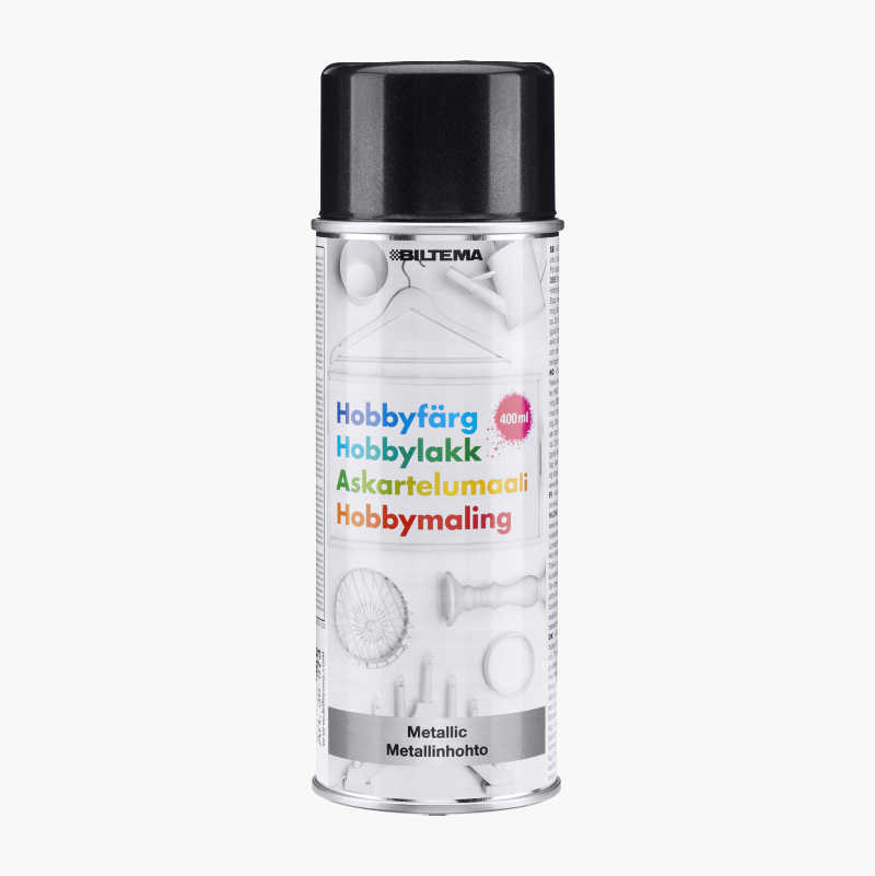 Spraymaling, metallic, grafitt, 400 ml