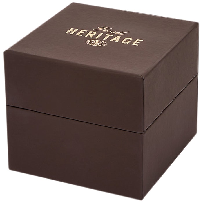 Montre - Acier inoxydable & cuir - Homme