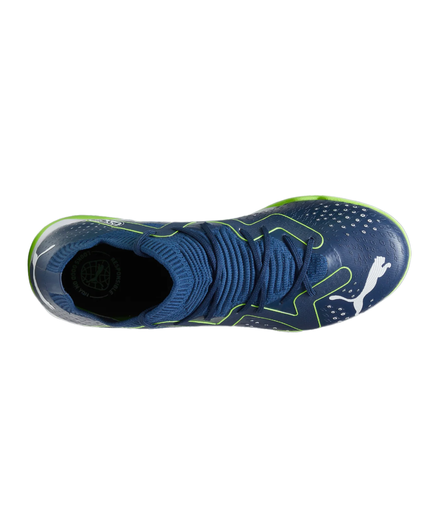 PUMA FUTURE Match+ Mid IT Halle Jr Gear Up Kids Blau F03