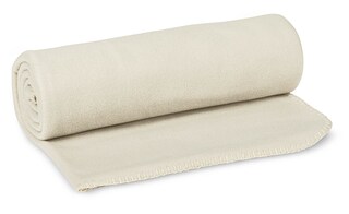 Fleecedecke 130 x 160 cm beige