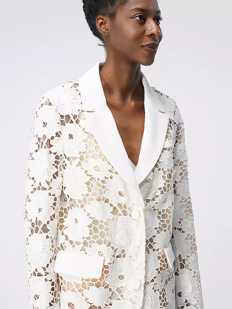 SELF-PORTRAIT Blazer weiss