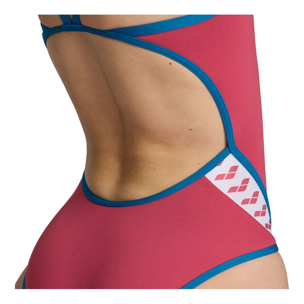 Arena ICONS SUPER FLY - Maillot de bain 1 pièce Femme astro red/blue cosmo