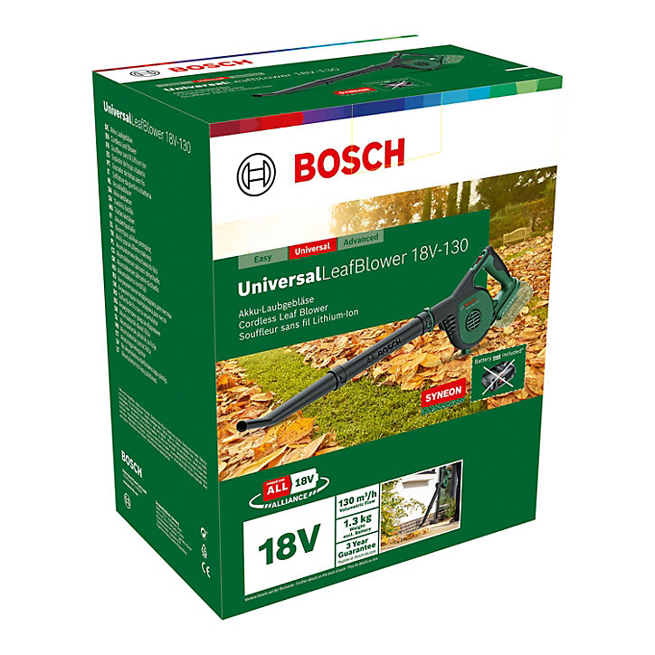 Souffleur sans fil Universal Leaf Blower 18V-130 sans batterie Bosch