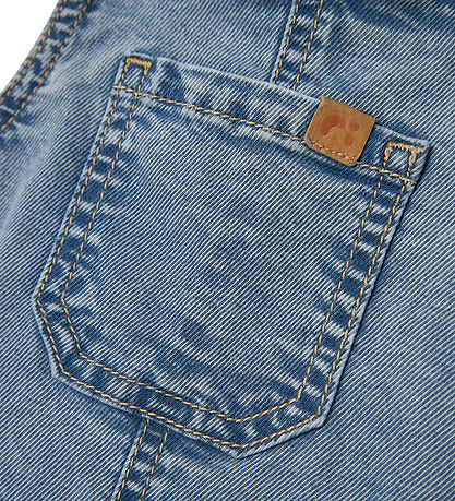 Name It Latzhosen - NbmAlvin - Medium+ Blue Denim