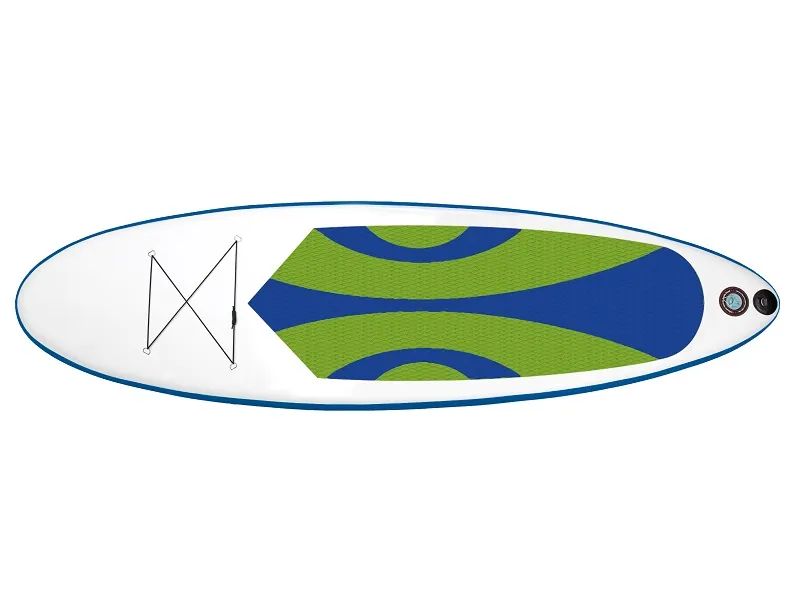 Restparti: CS Aqua SUP Board - Stand Up Paddleboard - 300x83x15 cm - Green/Blue
