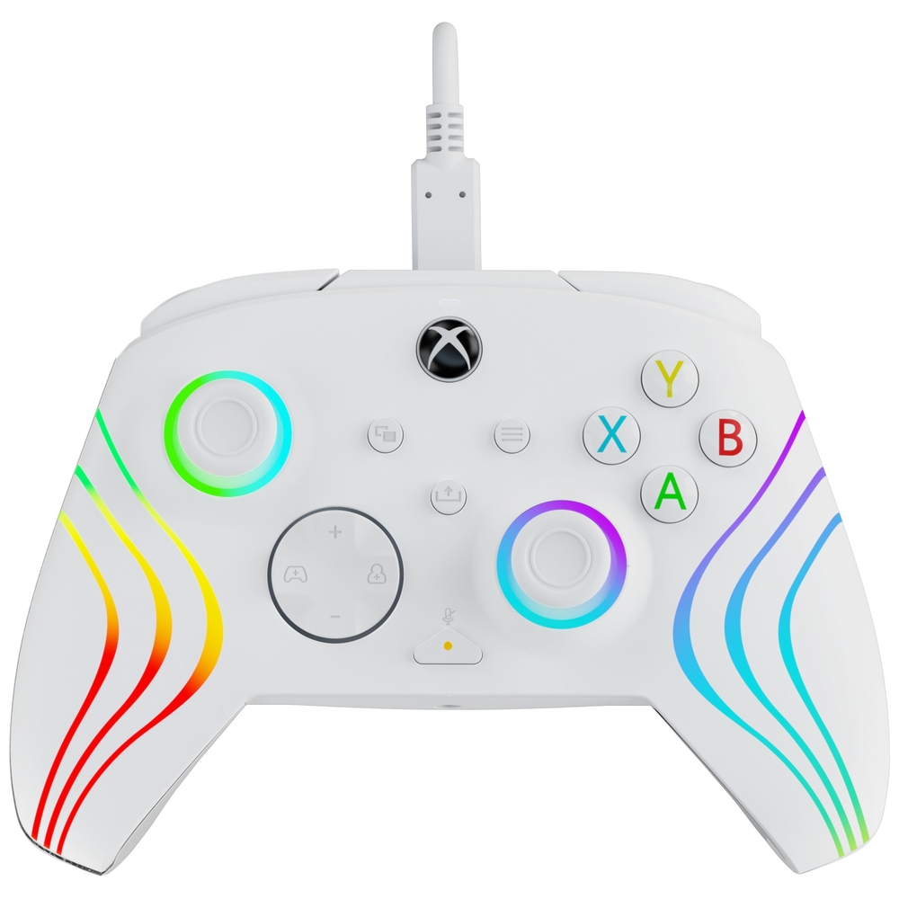 PDP Gaming Xbox Afterglow™ Wave Kabelgebundener Controller – Weiß