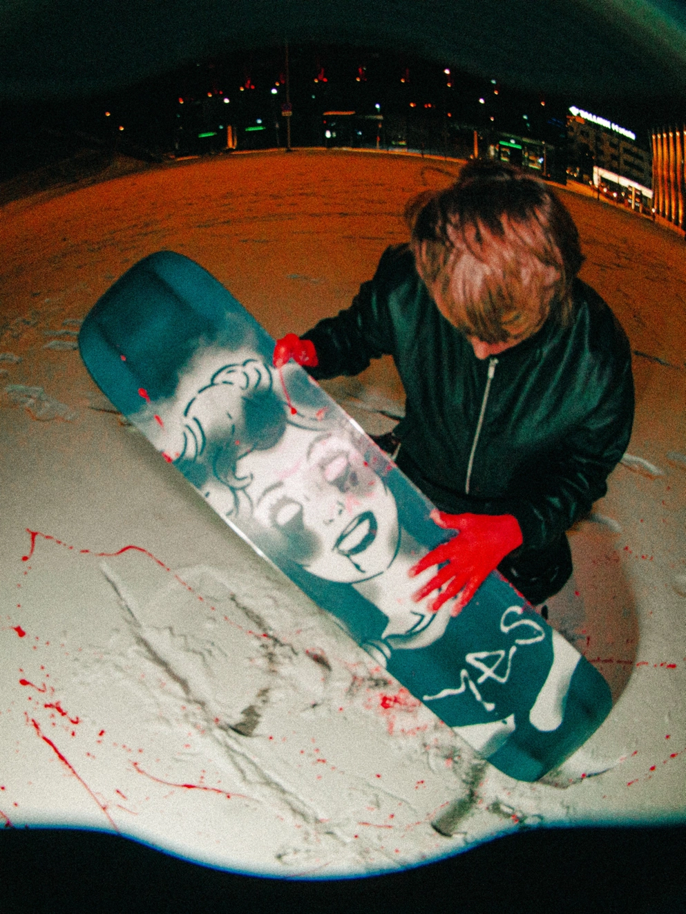 YES Shifter 2025 Snowboard black storm