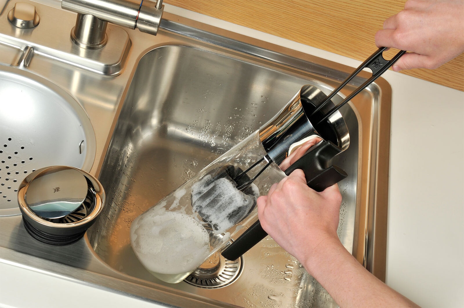 WMF Reinigungsbürste 41 cm Kunststoff grau