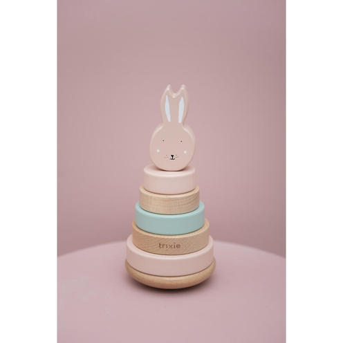 Tour à empiler en bois - Mrs Rabbit - TRIXIE