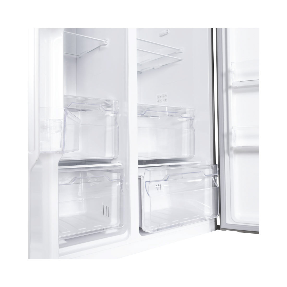 Kibernetik FC513 Food Center Side by Side mit Icemaker 513 Liter, NoFrost