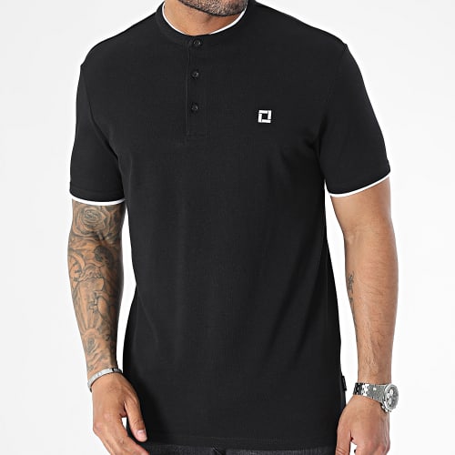 Polo Manches Courtes Alvin Noir
