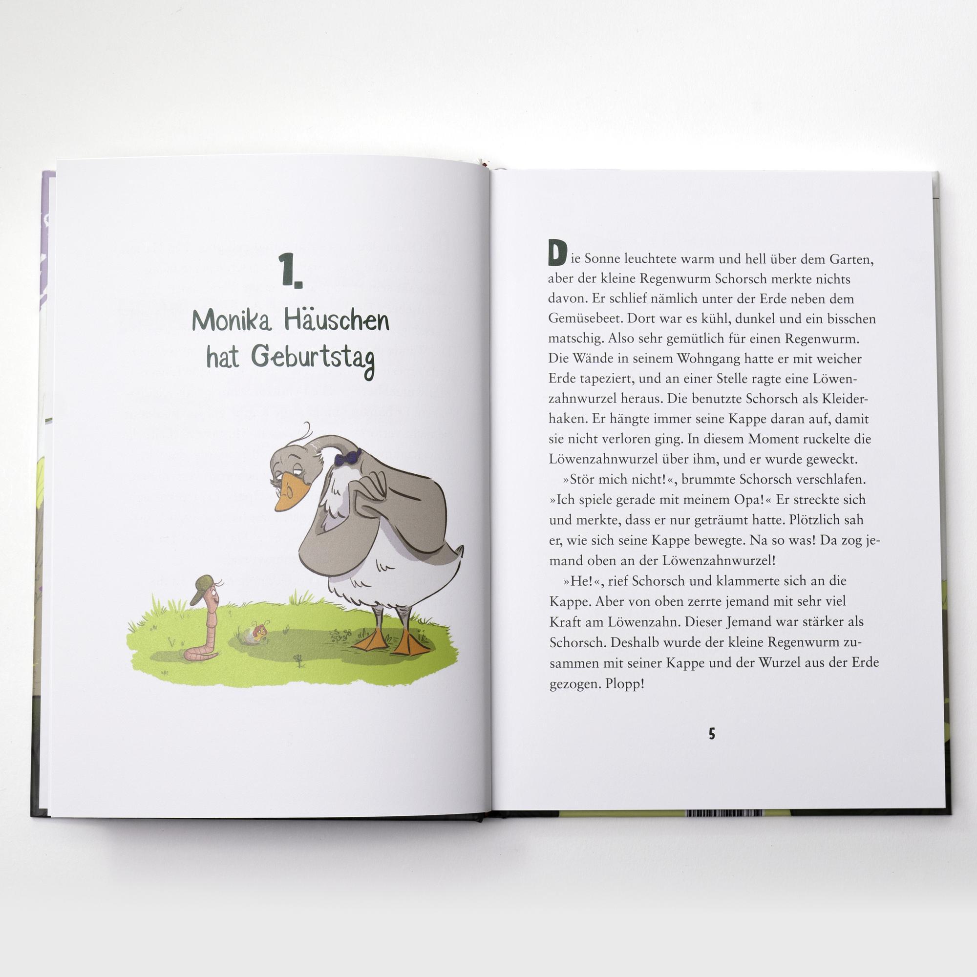 Warum haben Regenwürmer Superkräfte? / Die kleine Schnecke Monika Häuschen Bd.1