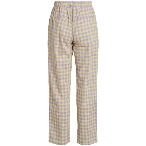 Vila - VICHECKY RWRE PANTS Amarillo