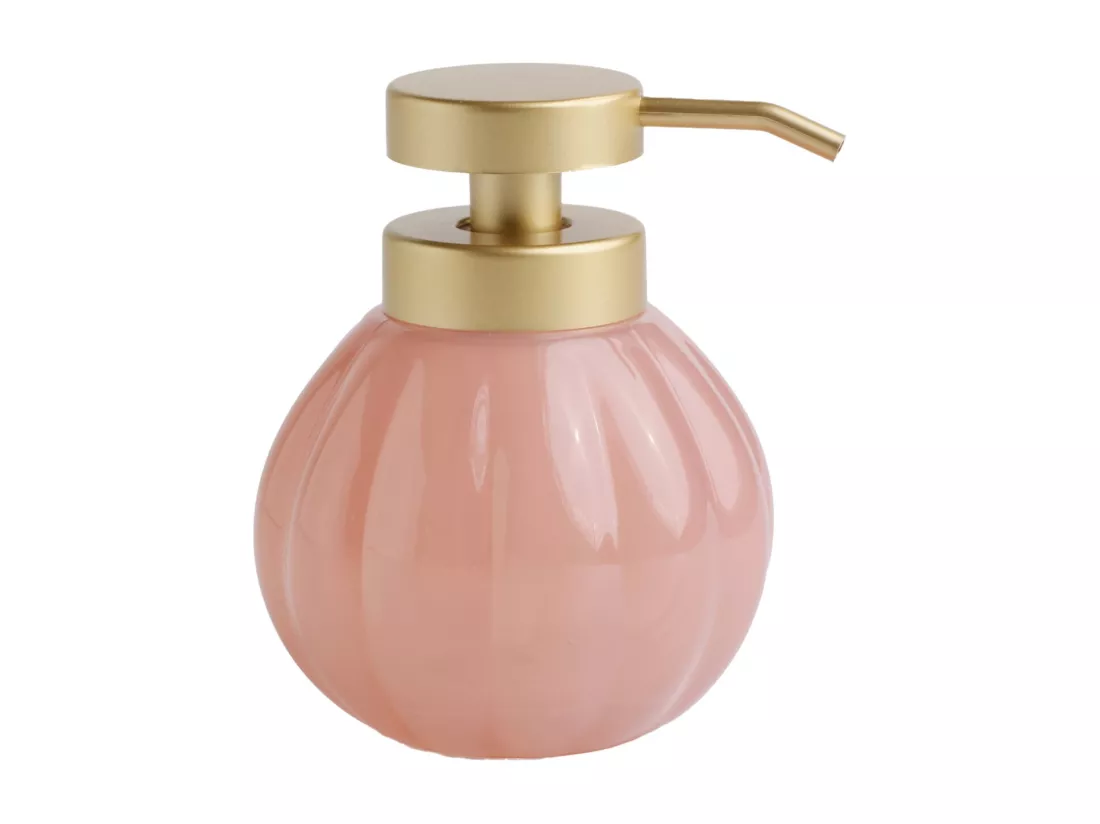 Distributeur De Salle De Bains Kalpeni rose pâle 13 x 10.3