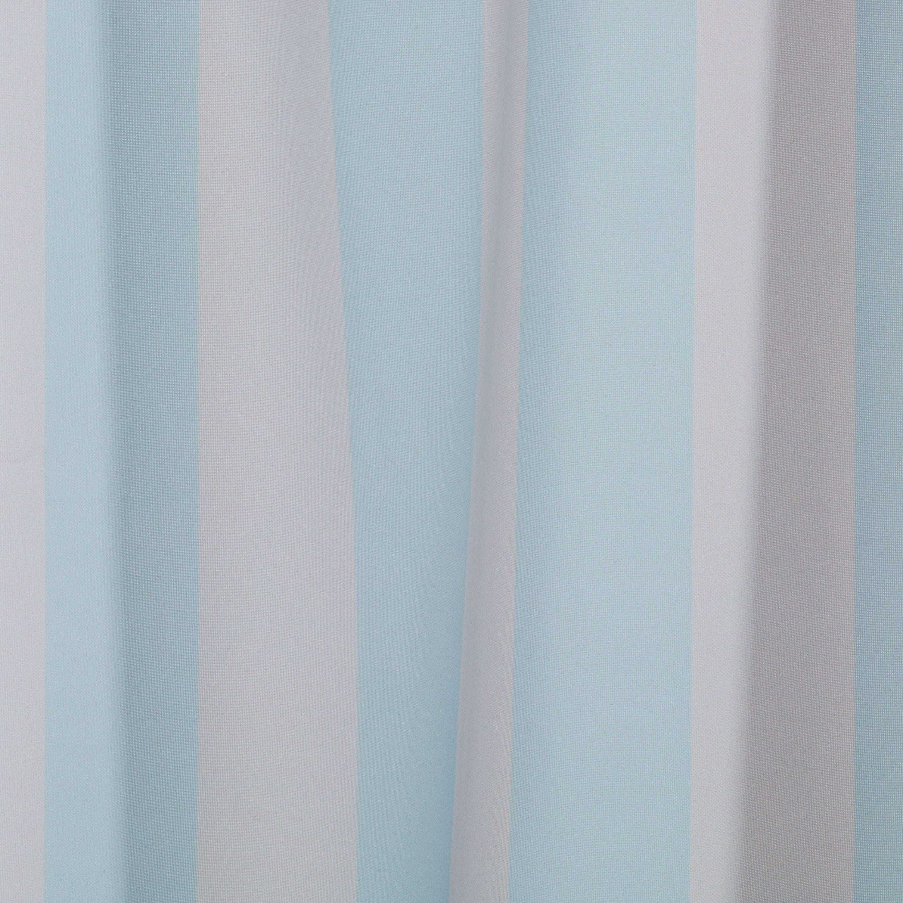 RIGATO Duschvorhang - Blau / B: 180.0 cm x H: 200.0 cm
