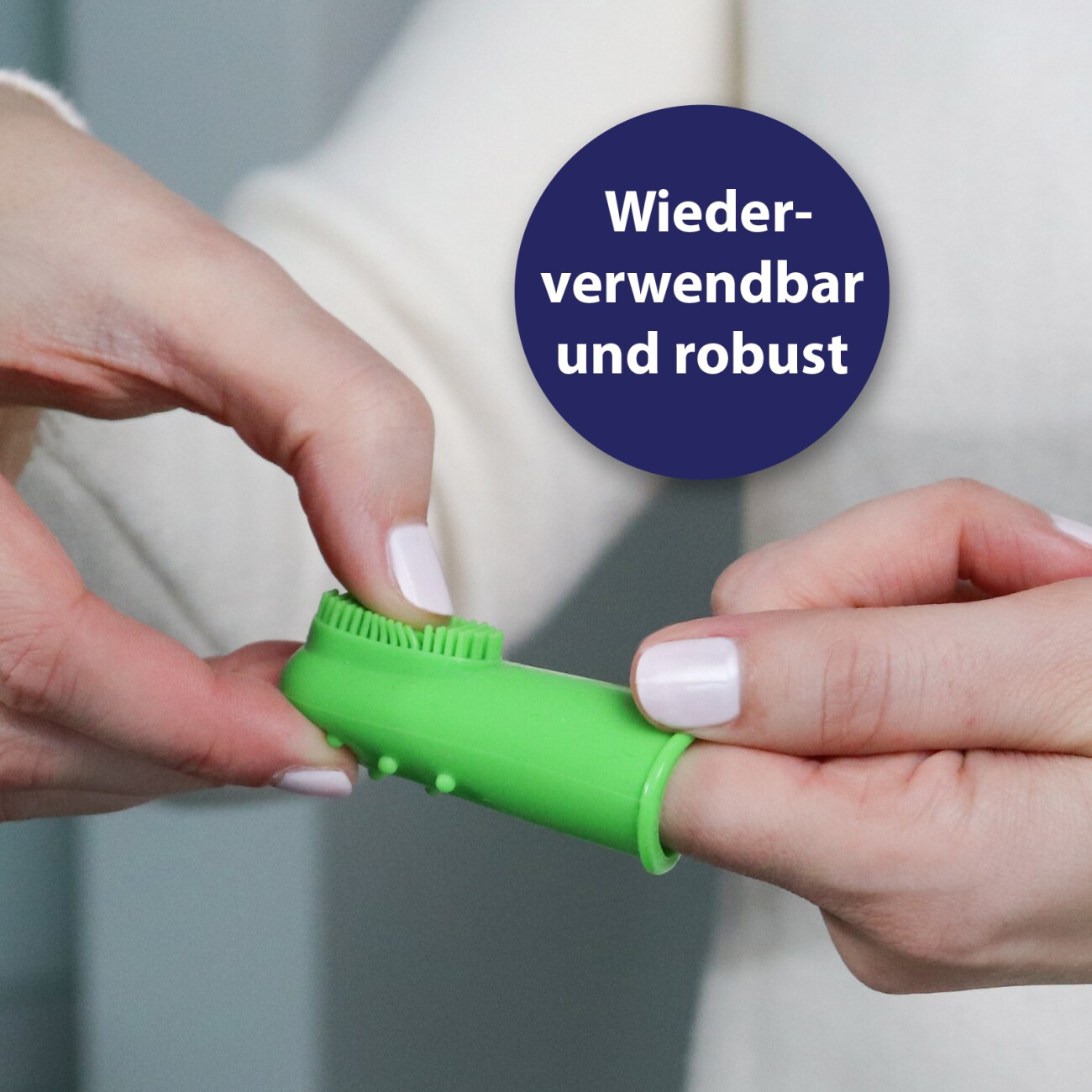 Canosept 3x Zahnpflege Finger-Bürsten