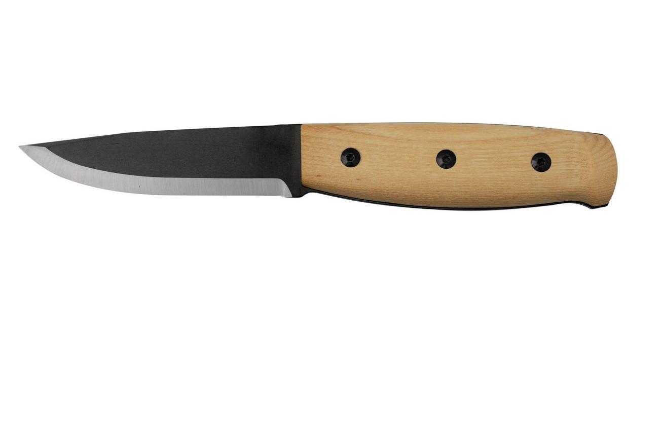 Morakniv Wit 14084 Ash Wood, Black Blade, bushcraftmes