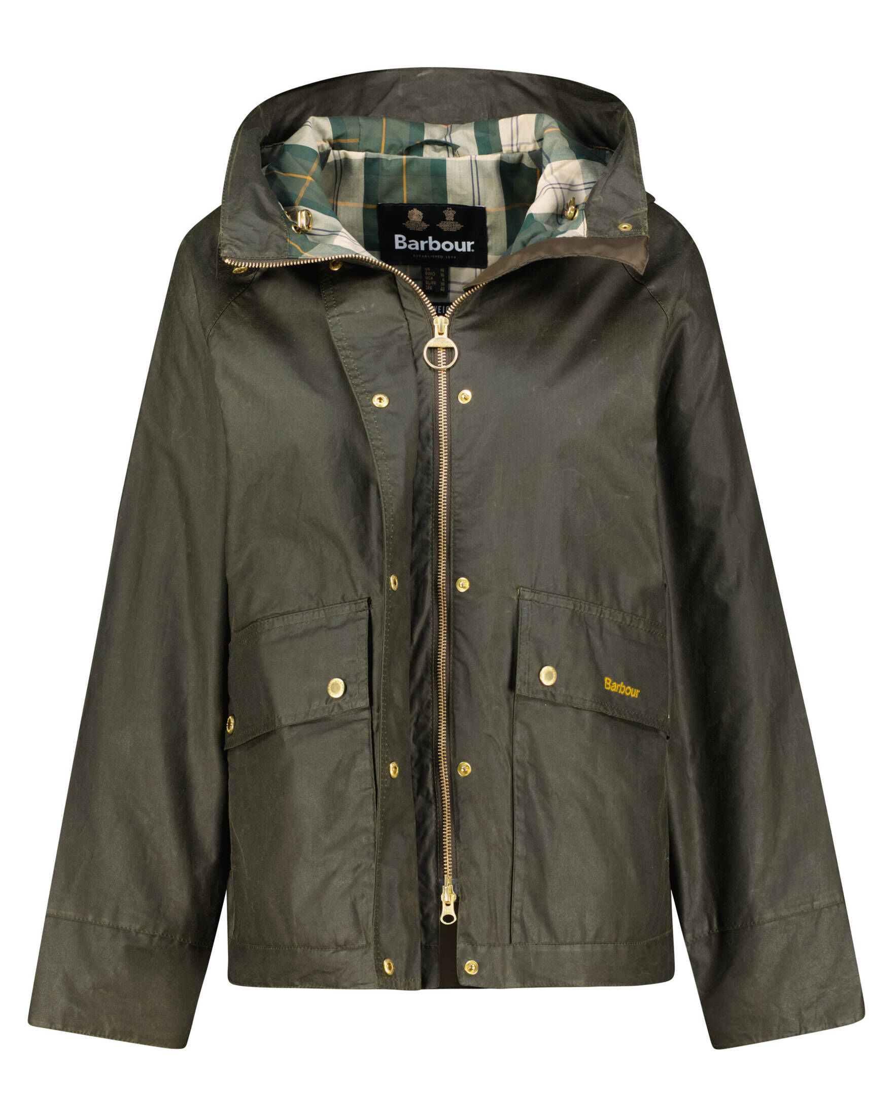 Barbour| Damen Wachsjacke mit Kapuze VIOLA WAX