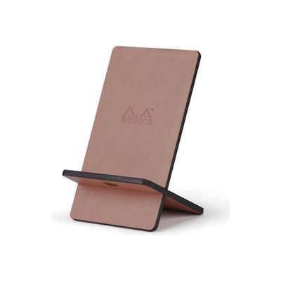 RHODIA - Socle pour téléphone portable - bois de rose