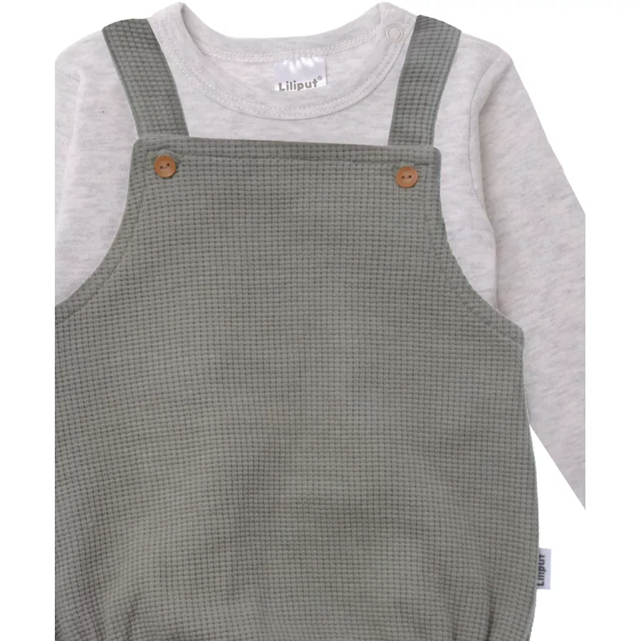 Liliput Zweiteiliges Set grau-oliv