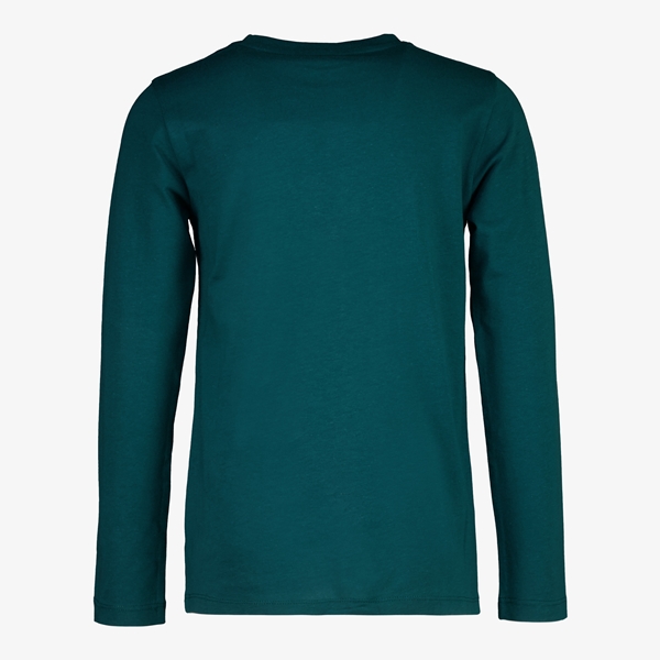 Unsigned jongens shirt groen met tekst