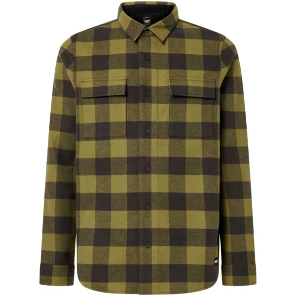 Chemise OAKLEY BEAR COZY FLANNEL NEW DK BRUSH/FERN CHECK