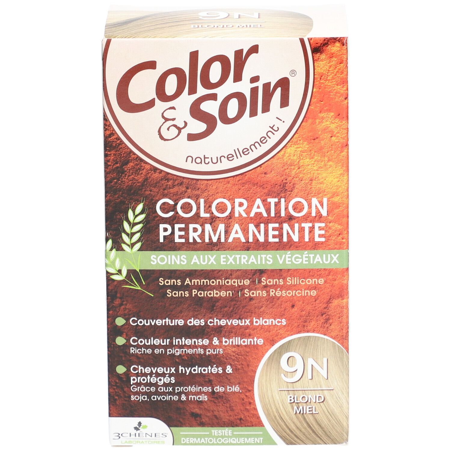 Les 3 Chênes Color & Care 9N honey blond