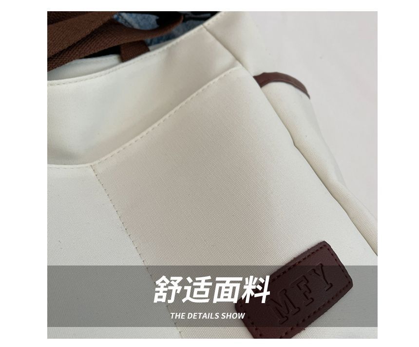 EAVALURE - Paneel Crossbody Tote Bag