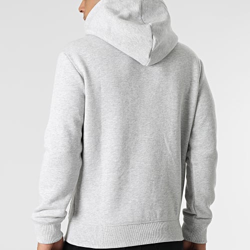 Sweat Capuche Vintage Logo Embroidery M2011951A Gris Clair Chiné
