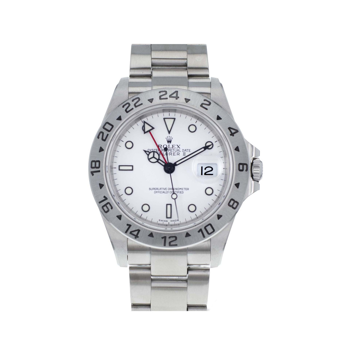 Montre d'occasion Rolex Explorer II homme automatique acier