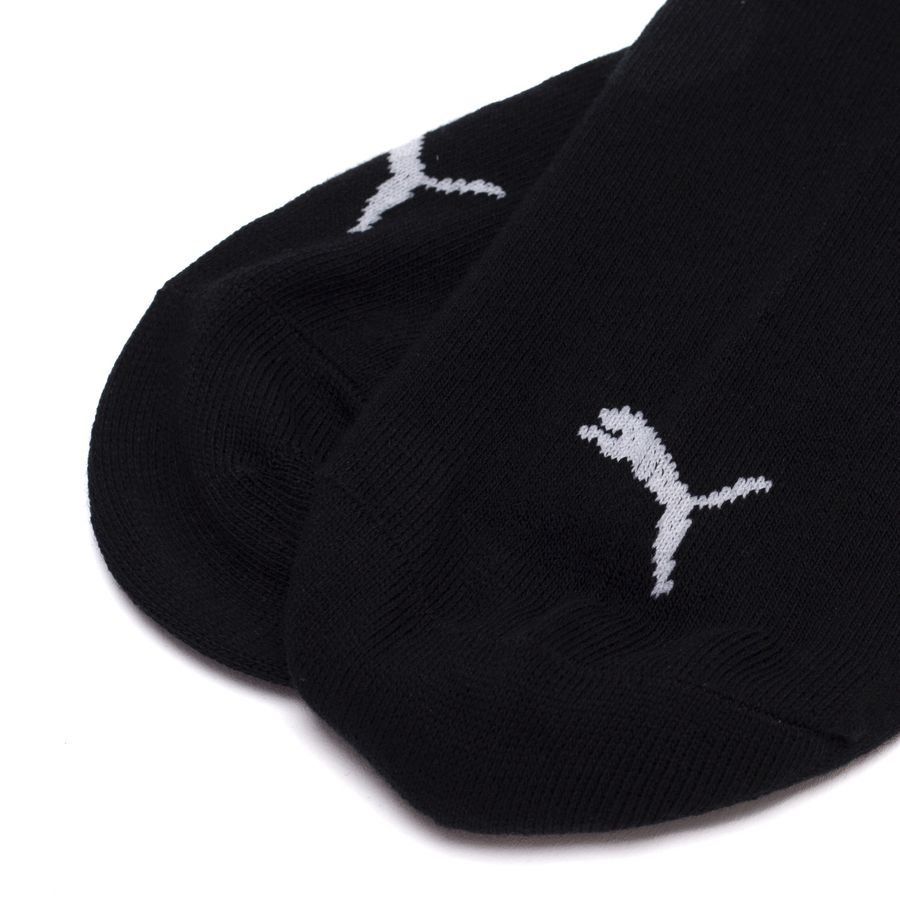 PUMA Socquettes Quarter Plain Pack de 3 - Noir/Blanc