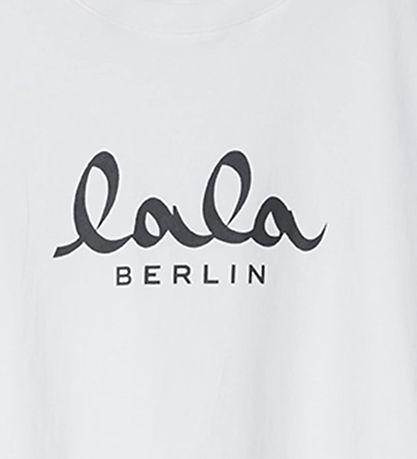 Lala Berlin T-Shirt - Cara - Weiß m. Schwarz