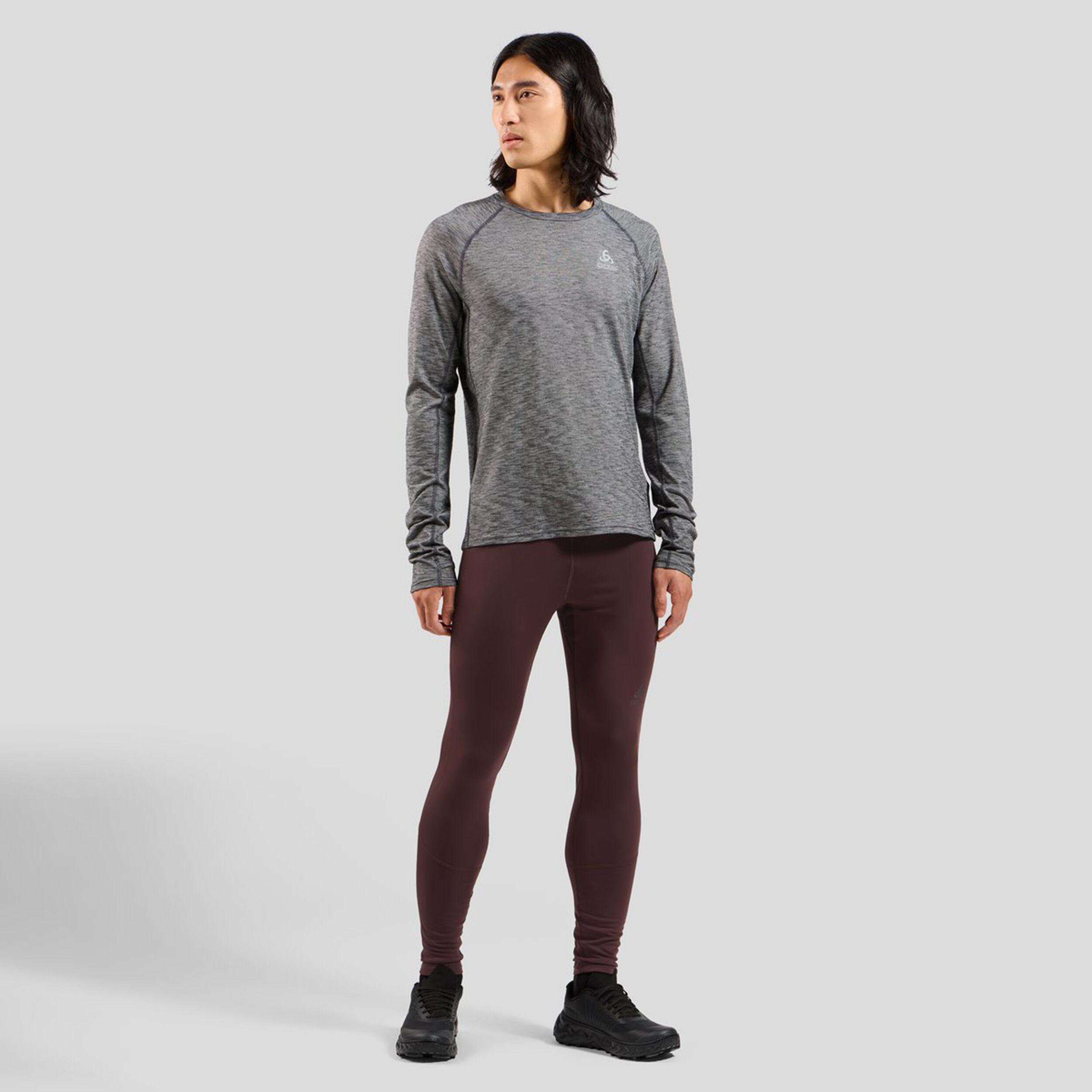 Odlo X-Alp Winter Collant De Course Hommes - Marron