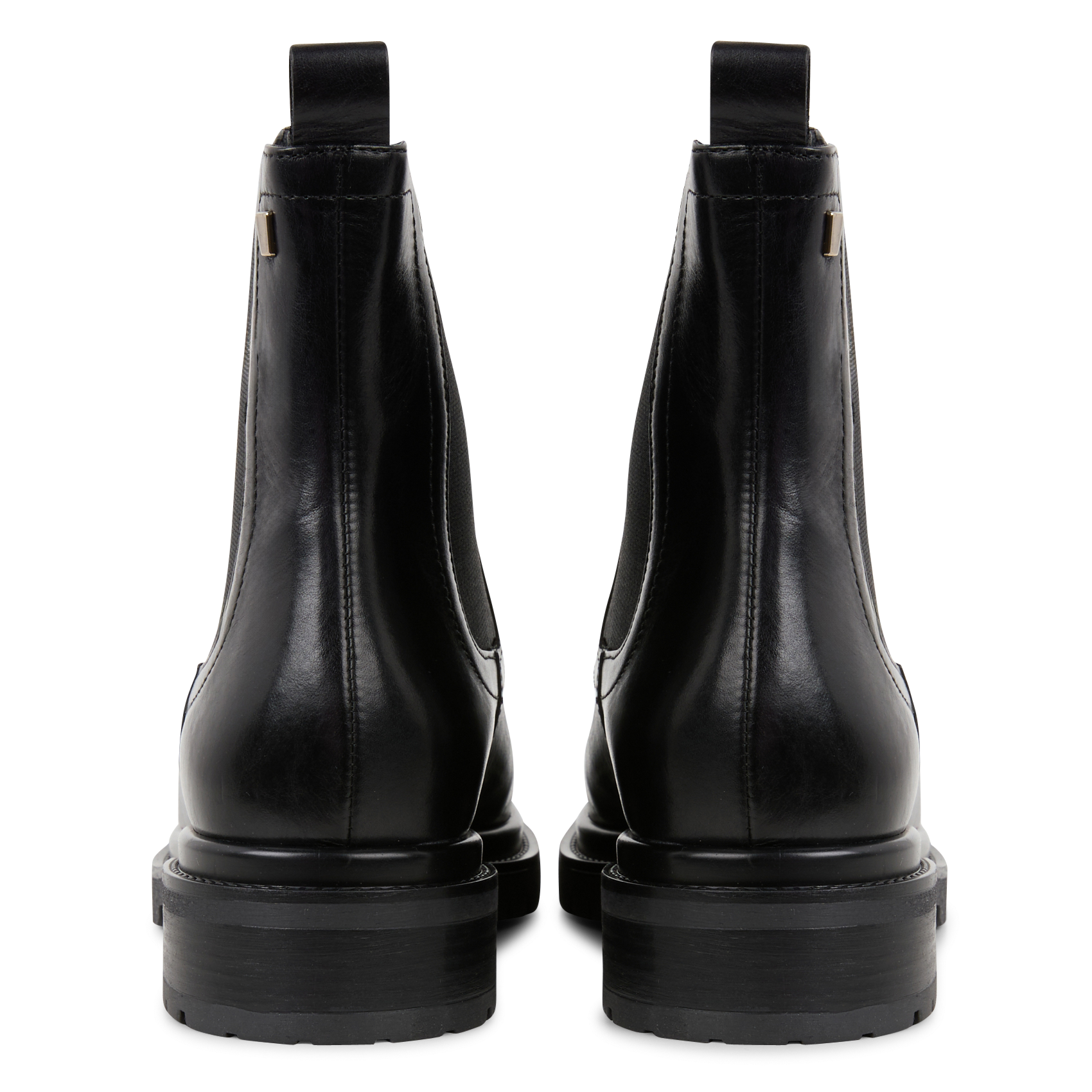 OTIS - Bottines crantées en cuir| Noir