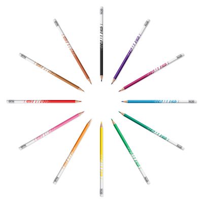 BIC Kids Evolution Illusion - 12 Crayons de couleur effaçables